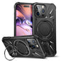 MagSafe Magnetic Shockproof Phone Case with Ring Holder, For iPhone Air, For iPhone 16 Pro Max, For iPhone 16 Pro