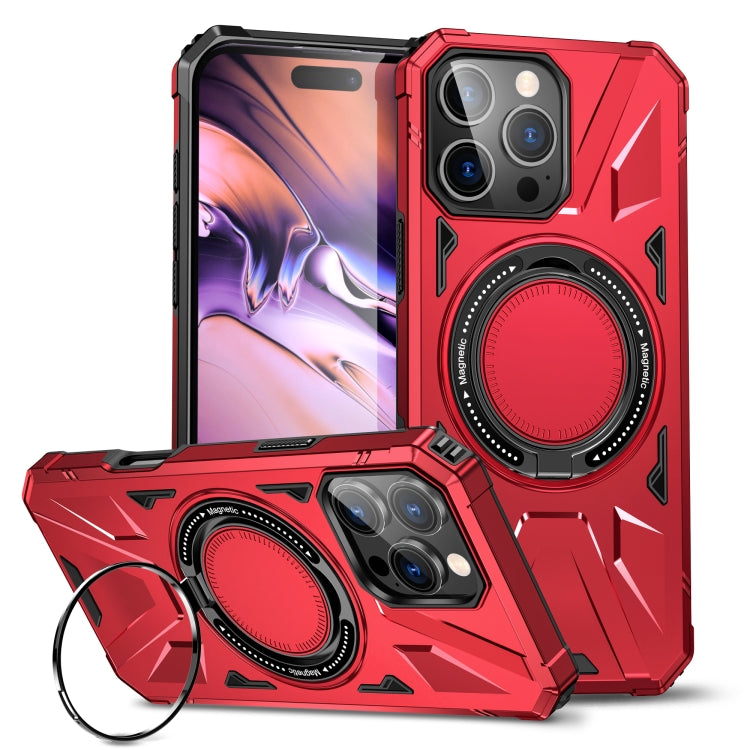 MagSafe Magnetic Shockproof Phone Case with Ring Holder, For iPhone Air, For iPhone 16 Pro Max, For iPhone 16 Pro