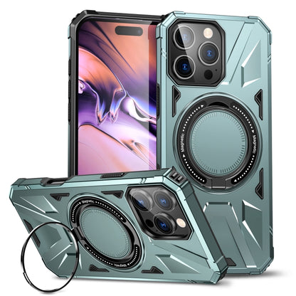 MagSafe Magnetic Shockproof Phone Case with Ring Holder, For iPhone Air, For iPhone 16 Pro Max, For iPhone 16 Pro
