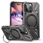 MagSafe Magnetic Shockproof Phone Case with Ring Holder, For iPhone Air, For iPhone 16 Pro Max, For iPhone 16 Pro