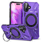 MagSafe Magnetic Shockproof Phone Case with Ring Holder, For iPhone 16 Plus, For iPhone 16, For iPhone 15 Pro Max