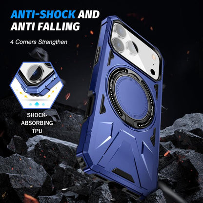 MagSafe Magnetic Shockproof Phone Case with Ring Holder, For iPhone 17 Pro Max, For iPhone 17 Pro, For iPhone 17