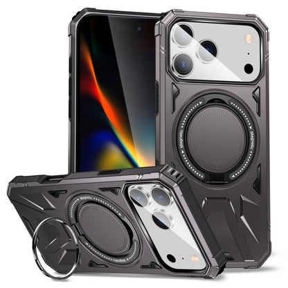MagSafe Magnetic Shockproof Phone Case with Ring Holder, For iPhone 17 Pro Max, For iPhone 17 Pro, For iPhone 17