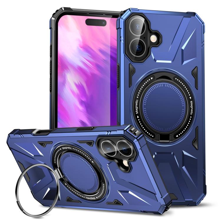 MagSafe Magnetic Shockproof Phone Case with Ring Holder, For iPhone 17 Pro Max, For iPhone 17 Pro, For iPhone 17