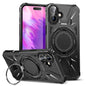 MagSafe Magnetic Shockproof Phone Case with Ring Holder, For iPhone 17 Pro Max, For iPhone 17 Pro, For iPhone 17