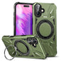 MagSafe Magnetic Shockproof Phone Case with Ring Holder, For iPhone 17 Pro Max, For iPhone 17 Pro, For iPhone 17