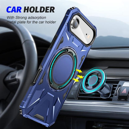 MagSafe Magnetic Shockproof Phone Case with Ring Holder, For iPhone Air, For iPhone 16 Pro Max, For iPhone 16 Pro