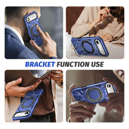 MagSafe Magnetic Shockproof Phone Case with Ring Holder, For iPhone Air, For iPhone 16 Pro Max, For iPhone 16 Pro
