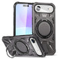 MagSafe Magnetic Shockproof Phone Case with Ring Holder, For iPhone Air, For iPhone 16 Pro Max, For iPhone 16 Pro