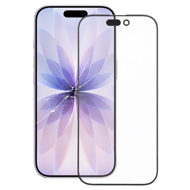 Front Screen Outer Glass Lens with OCA Optically Clear Adhesive, For iPhone 17 Pro Max, For iPhone 17 Pro, For iPhone 17, For iPhone Air, For iPhone 16e, For iPhone 16 Pro Max, For iPhone 16 Pro, For iPhone 16 Plus, For iPhone 16, For iPhone 15 Pro Max...