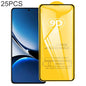 25pcs 9D Full Glue Screen Tempered Glass Film
