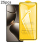 25pcs 9D Full Glue Screen Tempered Glass Film