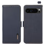 KHAZNEH Side-Magnetic Litchi Genuine Leather RFID Phone Case, For Google Pixel 11 Pro XL, For Google Pixel 11 Pro / 11, For Google Pixel 10a, For Google Pixel 9a, For Google Pixel 9 Pro, For Google Pixel 9