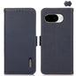 KHAZNEH Side-Magnetic Litchi Genuine Leather RFID Phone Case, For Google Pixel 11 Pro XL, For Google Pixel 11 Pro / 11, For Google Pixel 10a, For Google Pixel 9a, For Google Pixel 9 Pro, For Google Pixel 9