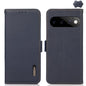 KHAZNEH Side-Magnetic Litchi Genuine Leather RFID Phone Case, For Google Pixel 11 Pro XL, For Google Pixel 11 Pro / 11, For Google Pixel 10a, For Google Pixel 9a, For Google Pixel 9 Pro, For Google Pixel 9