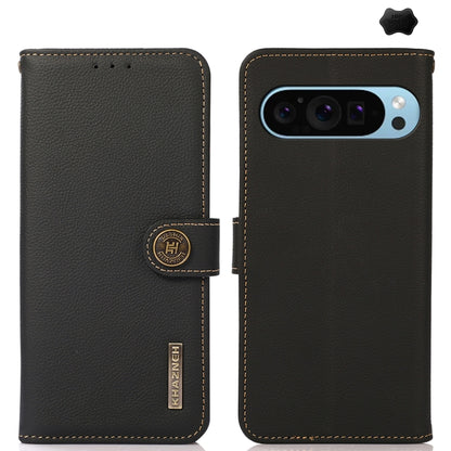 KHAZNEH Custer Genuine Leather RFID Phone Case, For Google Pixel 11 Pro XL, For Google Pixel 11 Pro / 11, For Google Pixel 10a, For Google Pixel 9a, For Google Pixel 9 Pro, For Google Pixel 9, For Google Pixel 8a