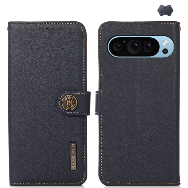 KHAZNEH Custer Genuine Leather RFID Phone Case, For Google Pixel 11 Pro XL, For Google Pixel 11 Pro / 11, For Google Pixel 10a, For Google Pixel 9a, For Google Pixel 9 Pro, For Google Pixel 9, For Google Pixel 8a