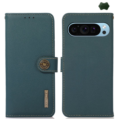 KHAZNEH Custer Genuine Leather RFID Phone Case, For Google Pixel 11 Pro XL, For Google Pixel 11 Pro / 11, For Google Pixel 10a, For Google Pixel 9a, For Google Pixel 9 Pro, For Google Pixel 9, For Google Pixel 8a