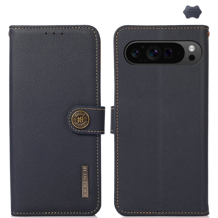 KHAZNEH Custer Genuine Leather RFID Phone Case, For Google Pixel 11 Pro XL, For Google Pixel 11 Pro / 11, For Google Pixel 10a, For Google Pixel 9a, For Google Pixel 9 Pro, For Google Pixel 9, For Google Pixel 8a