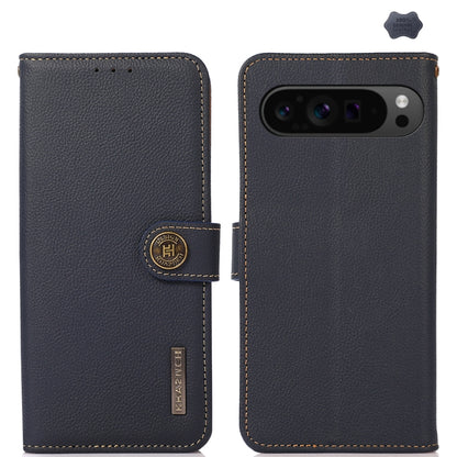 KHAZNEH Custer Genuine Leather RFID Phone Case, For Google Pixel 11 Pro XL, For Google Pixel 11 Pro / 11, For Google Pixel 10a, For Google Pixel 9a, For Google Pixel 9 Pro, For Google Pixel 9, For Google Pixel 8a