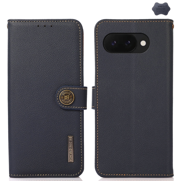 KHAZNEH Custer Genuine Leather RFID Phone Case, For Google Pixel 11 Pro XL, For Google Pixel 11 Pro / 11, For Google Pixel 10a, For Google Pixel 9a, For Google Pixel 9 Pro, For Google Pixel 9, For Google Pixel 8a