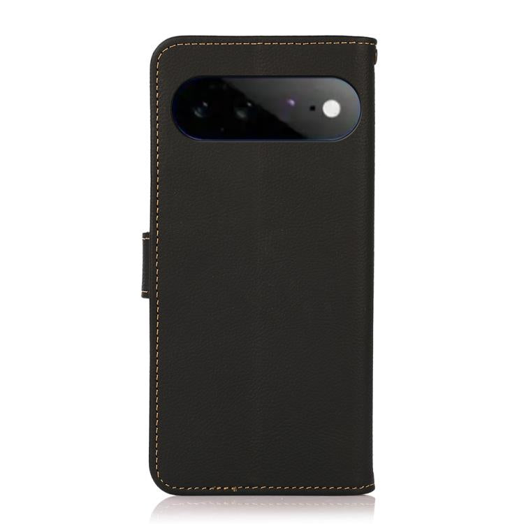 KHAZNEH Custer Genuine Leather RFID Phone Case, For Google Pixel 11 Pro XL, For Google Pixel 11, For Google Pixel 11 Pro, For Google Pixel 10a, For Google Pixel 9a, For Google Pixel 9 Pro, For Google Pixel 9, For Google Pixel 8a