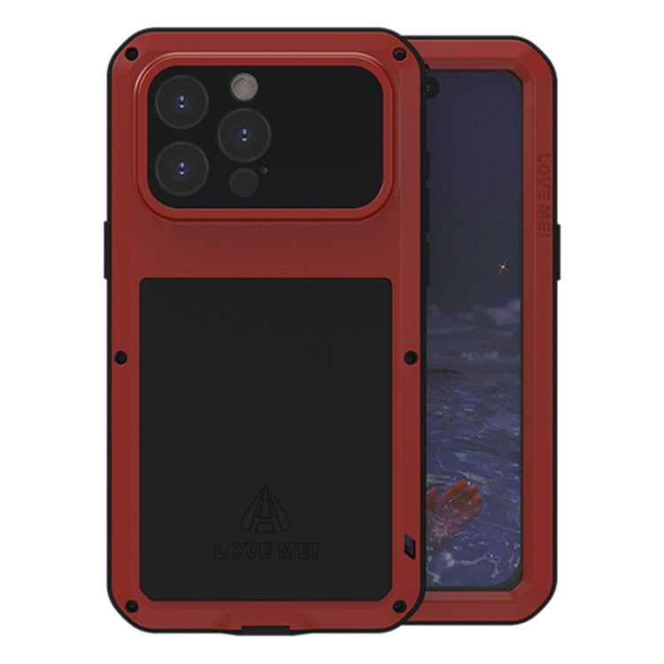 LOVE MEI Metal Shockproof Life Waterproof Dustproof Phone Case