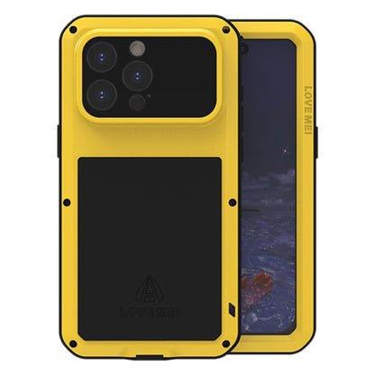 LOVE MEI Metal Shockproof Life Waterproof Dustproof Phone Case