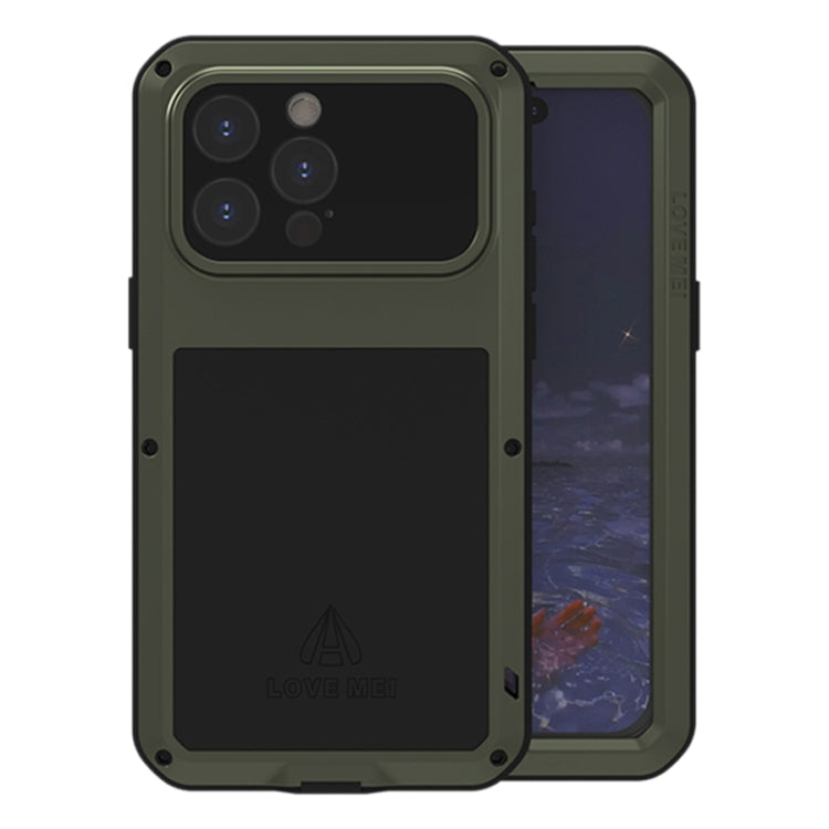 LOVE MEI Metal Shockproof Life Waterproof Dustproof Phone Case