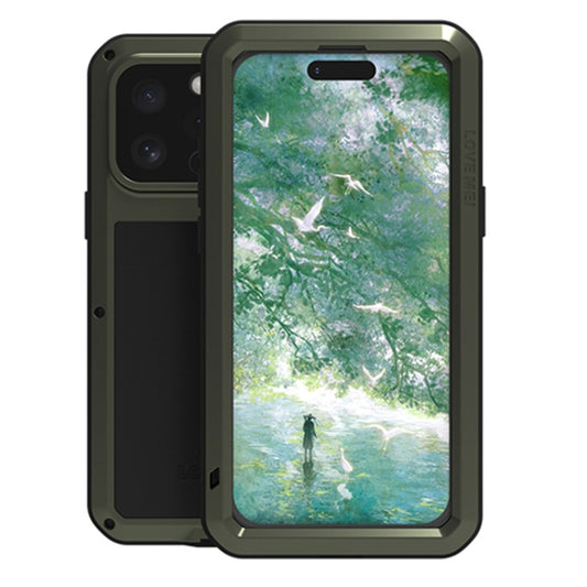 LOVE MEI Metal Shockproof Life Waterproof Dustproof Phone Case