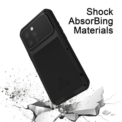 LOVE MEI Metal Shockproof Life Waterproof Dustproof Phone Case