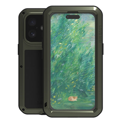 LOVE MEI Metal Shockproof Life Waterproof Dustproof Phone Case