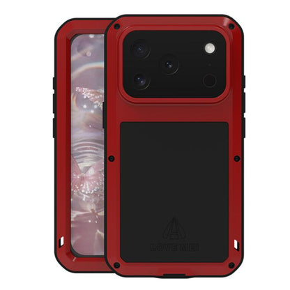 LOVE MEI Metal Shockproof Life Waterproof Dustproof Phone Case
