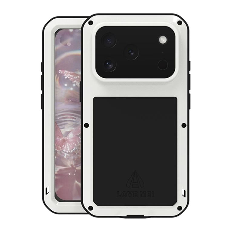 LOVE MEI Metal Shockproof Life Waterproof Dustproof Phone Case