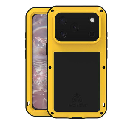LOVE MEI Metal Shockproof Life Waterproof Dustproof Phone Case
