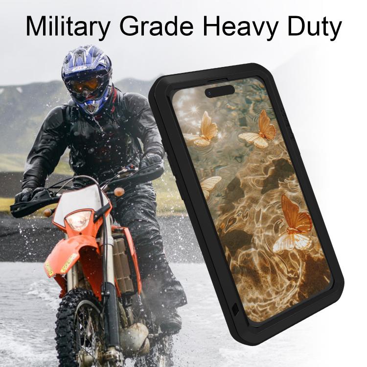LOVE MEI Metal Shockproof Life Waterproof Dustproof Phone Case