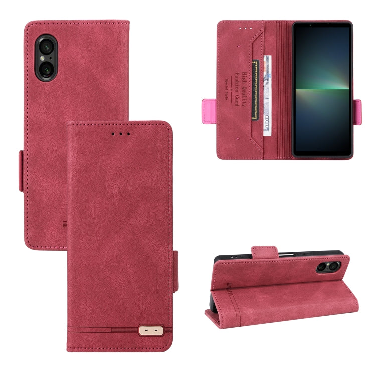 Magnetic Clasp Leather Phone Case, For Sony Xperia 10 VII, For Sony Xperia 10 VI 2024, For Sony Xperia 1 VI 2024, For Sony Xperia 5 V 2023