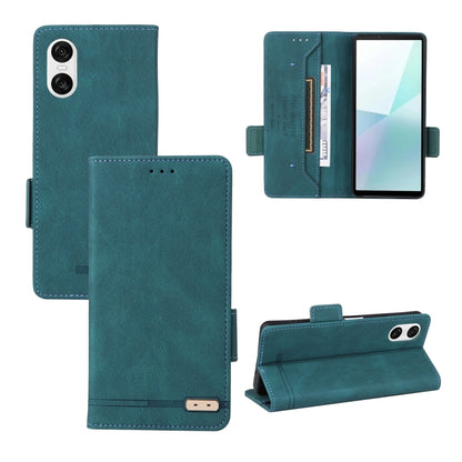 Magnetic Clasp Leather Phone Case, For Sony Xperia 10 VII, For Sony Xperia 10 VI 2024, For Sony Xperia 1 VI 2024, For Sony Xperia 5 V 2023