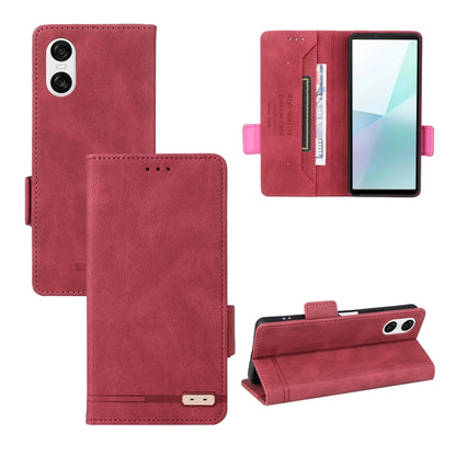 Magnetic Clasp Leather Phone Case, For Sony Xperia 10 VII, For Sony Xperia 10 VI 2024, For Sony Xperia 1 VI 2024, For Sony Xperia 5 V 2023