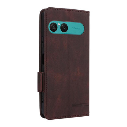 Magnetic Clasp Leather Phone Case, For Sony Xperia 10 VII, For Sony Xperia 10 VI 2024, For Sony Xperia 1 VI 2024, For Sony Xperia 5 V 2023