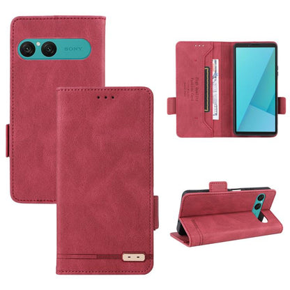 Magnetic Clasp Leather Phone Case, For Sony Xperia 10 VII, For Sony Xperia 10 VI 2024, For Sony Xperia 1 VI 2024, For Sony Xperia 5 V 2023