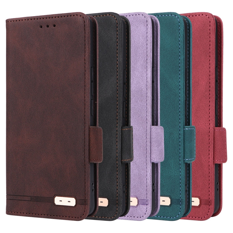 Magnetic Clasp Leather Phone Case, For Sony Xperia 10 VII, For Sony Xperia 10 VI 2024, For Sony Xperia 1 VI 2024, For Sony Xperia 5 V 2023