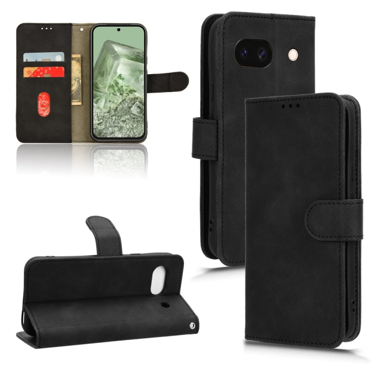Skin Feel Magnetic Flip Leather Phone Case, For Google Pixel 8a