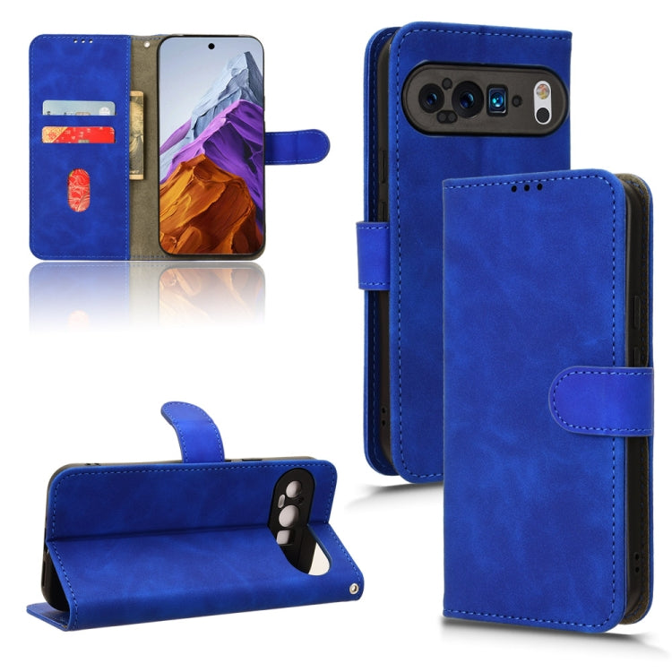 Skin Feel Magnetic Flip Leather Phone Case