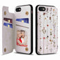 Printed Double Buckle RFID Anti-theft Phone Case, For iPhone 15, For iPhone 14 Plus, For iPhone 14, For iPhone 14 Pro, For iPhone 14 Pro Max, For iPhone SE 2022 / SE 2020