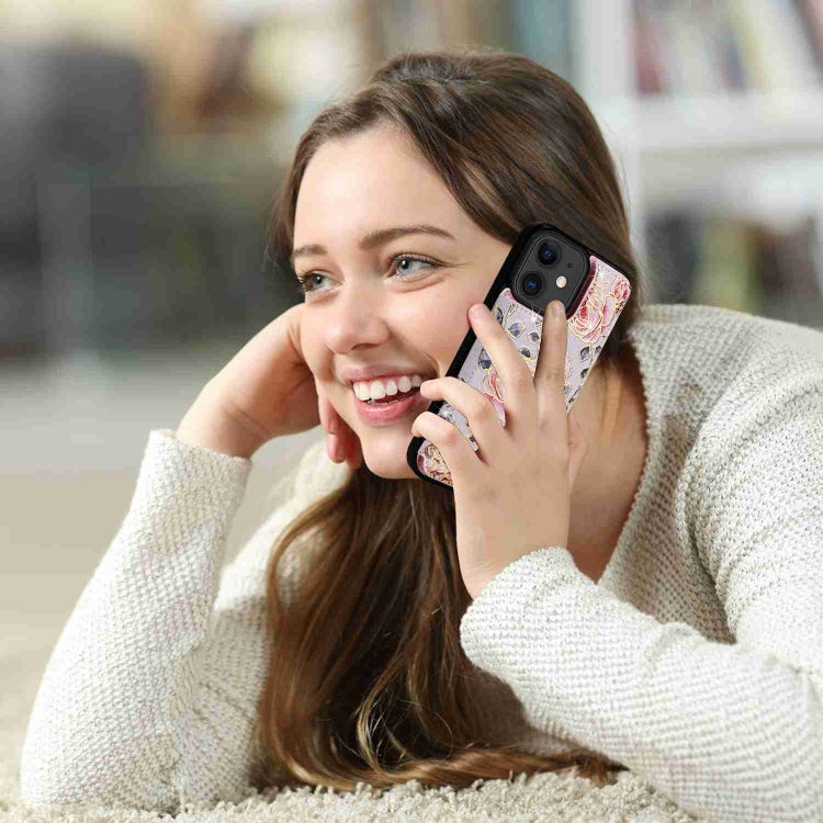 Printed Double Buckle RFID Anti-theft Phone Case, For iPhone 11, For iPhone 11 Pro, For iPhone XS / X, For iPhone XR, For iPhone XS Max, For iPhone 8 Plus / 7 Plus