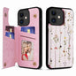 Printed Double Buckle RFID Anti-theft Phone Case, For iPhone 11, For iPhone 11 Pro, For iPhone XS / X, For iPhone XR, For iPhone XS Max, For iPhone 8 Plus / 7 Plus