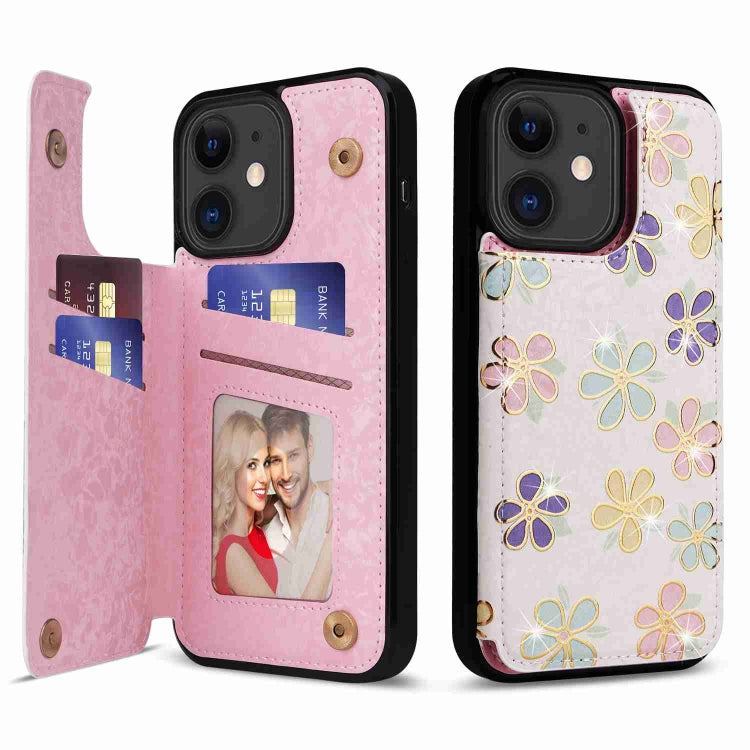 Printed Double Buckle RFID Anti-theft Phone Case, For iPhone 11, For iPhone 11 Pro, For iPhone XS / X, For iPhone XR, For iPhone XS Max, For iPhone 8 Plus / 7 Plus