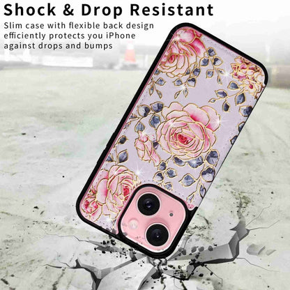 Printed Double Buckle RFID Anti-theft Phone Case, For iPhone 15, For iPhone 14 Plus, For iPhone 14, For iPhone 14 Pro, For iPhone 14 Pro Max, For iPhone SE 2022 / SE 2020