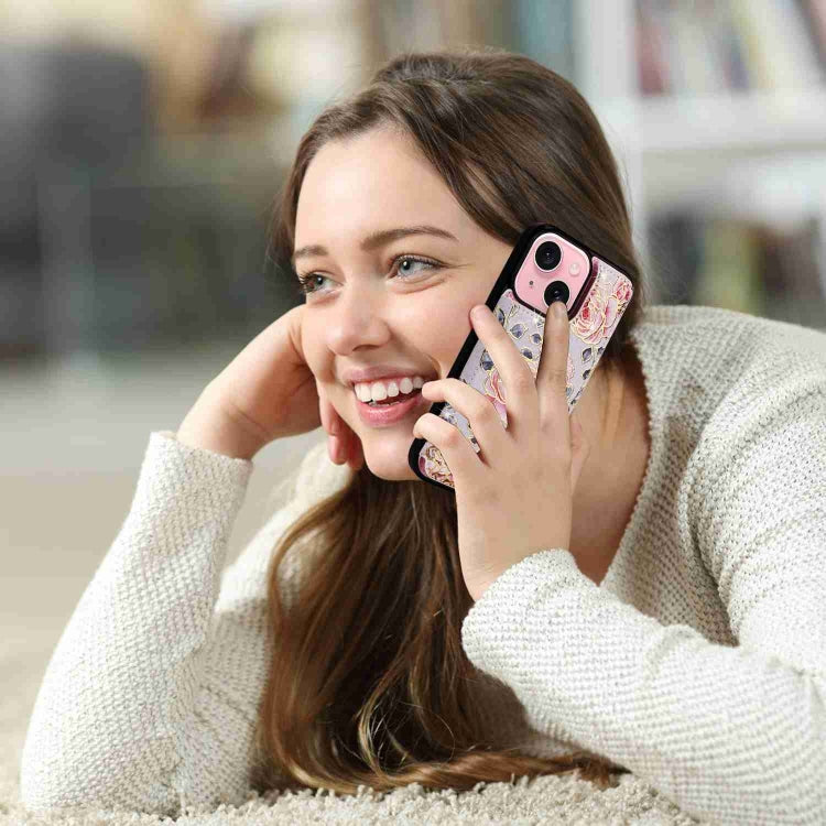 Printed Double Buckle RFID Anti-theft Phone Case, For iPhone 15, For iPhone 14 Plus, For iPhone 14, For iPhone 14 Pro, For iPhone 14 Pro Max, For iPhone SE 2022 / SE 2020